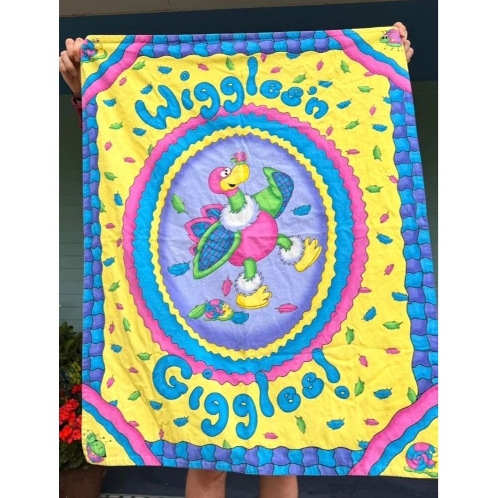 Vintage baby blanket